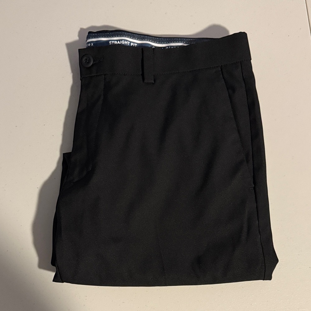 Haggar Men's Black Dress Pants